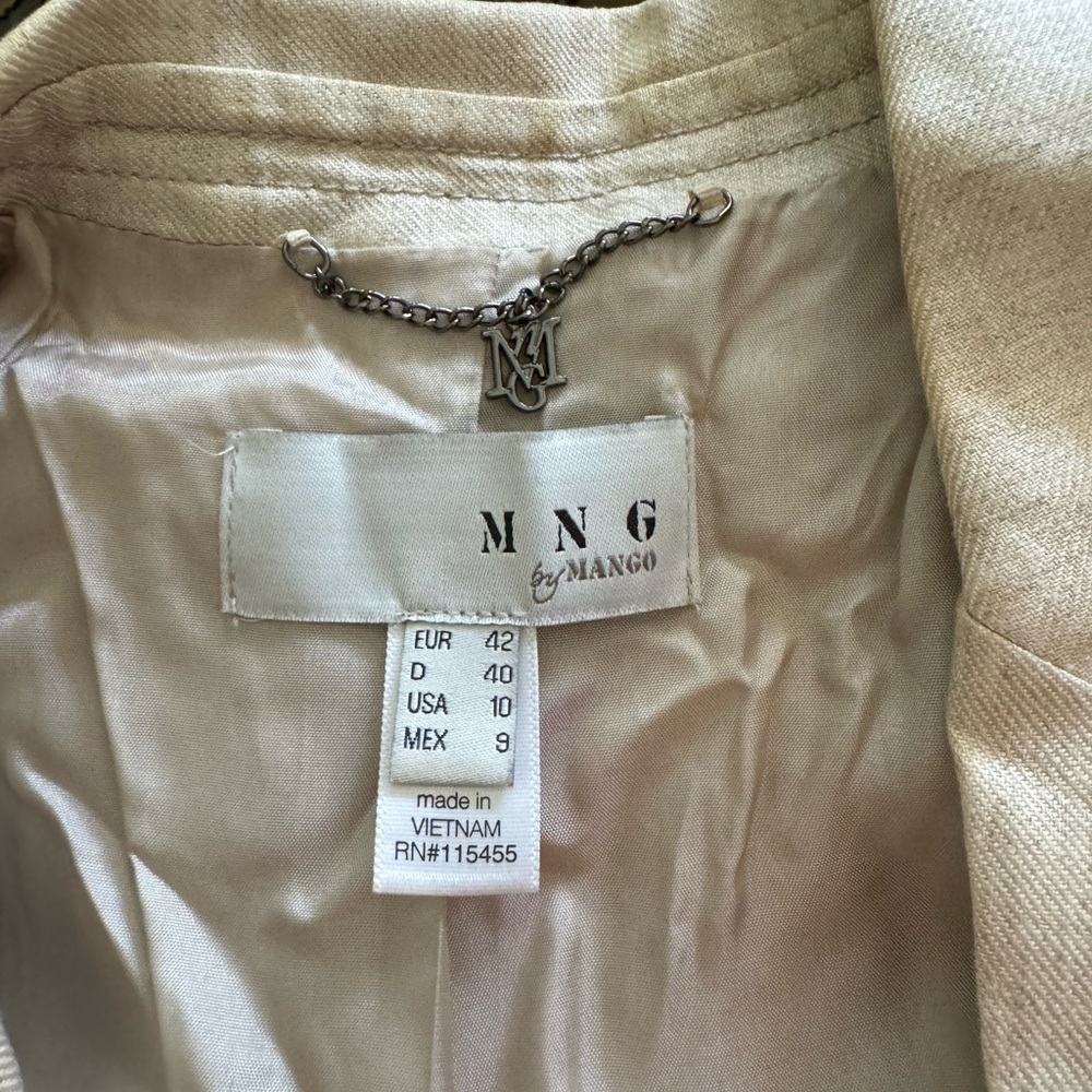 Mango linen blazer - Picture 6 of 6
